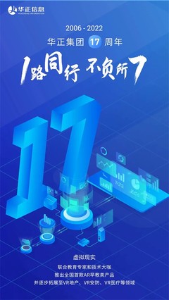 华正信息17周年 | 一路同行,共赢数字时代